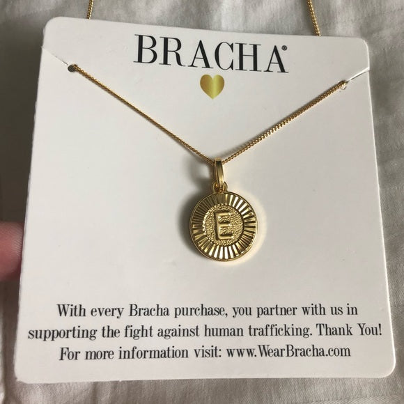 BRACHA INITIAL MEDALLION