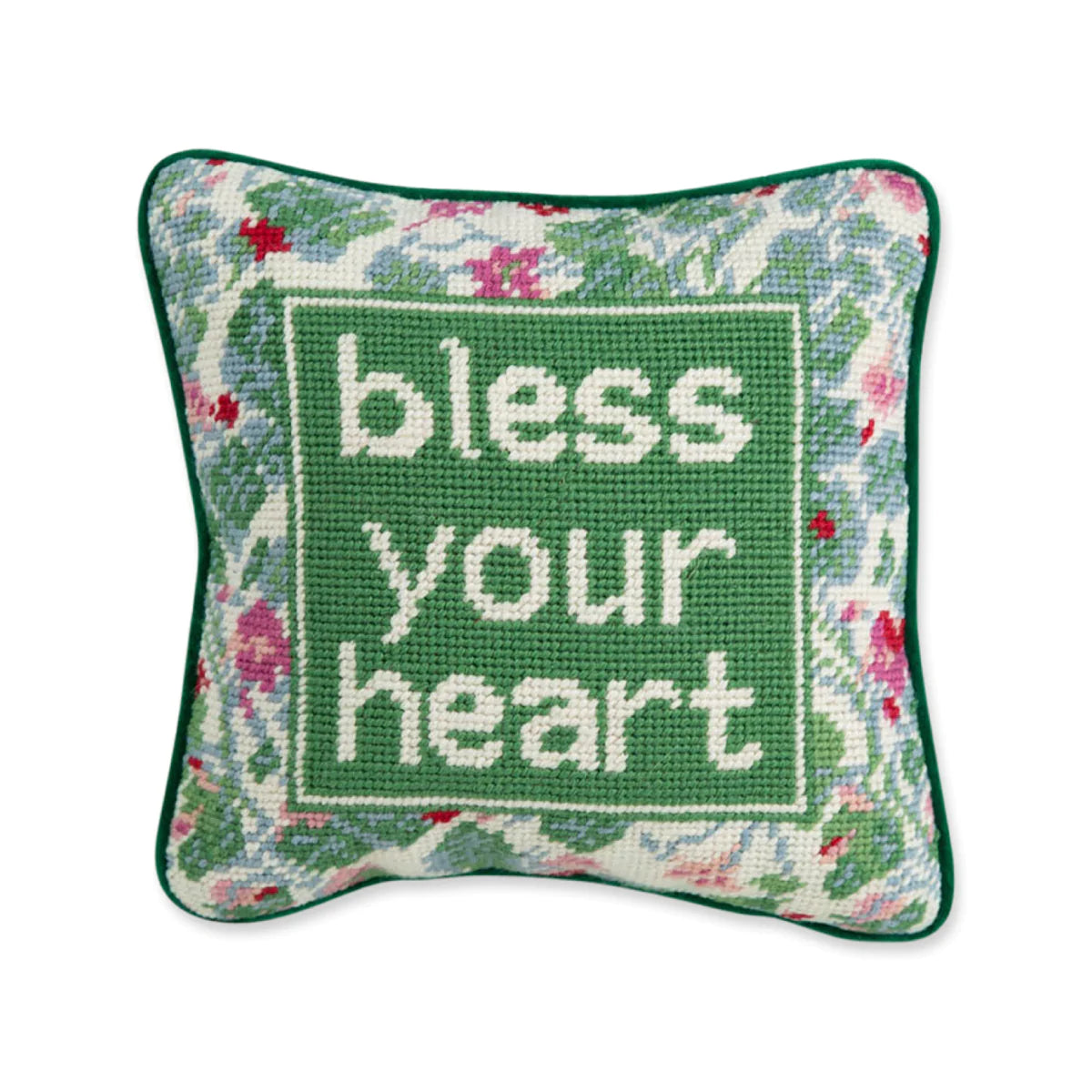 FURBISH NEEDLEPOINT PILLOWS