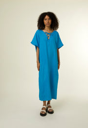 ERI BLUE CAFTAN