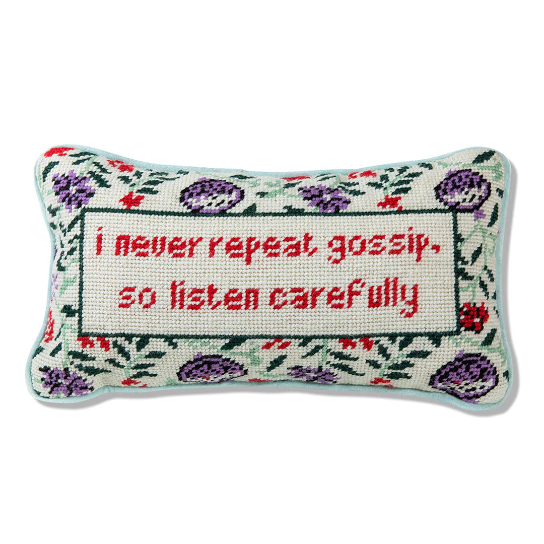 FURBISH NEEDLEPOINT PILLOWS