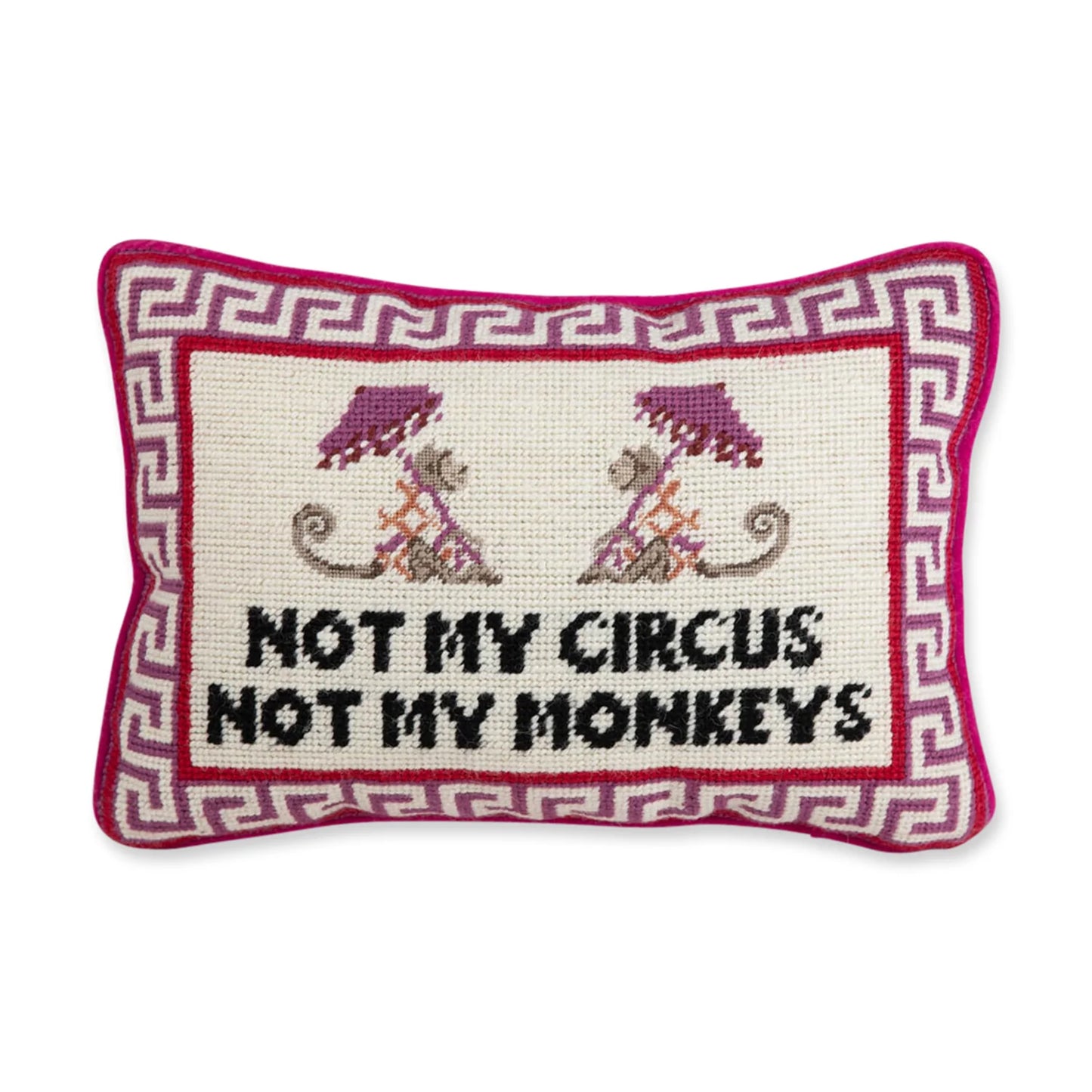 FURBISH NEEDLEPOINT PILLOWS