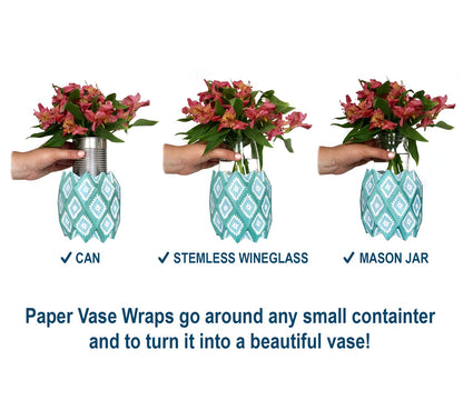 GRYMES PAPER VASE WRAPS