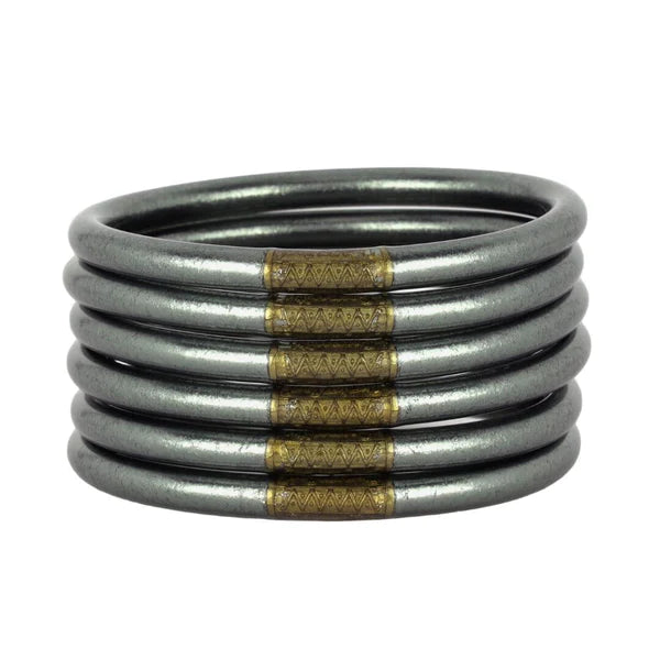 GRAPHITE  BUDHA BANGLE