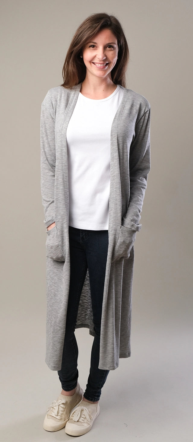 SLUB SWEAT DUSTER