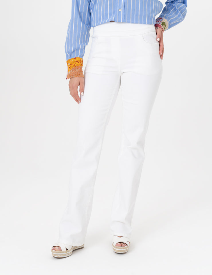 RENUAR BOOT CUT PULL ON JEAN