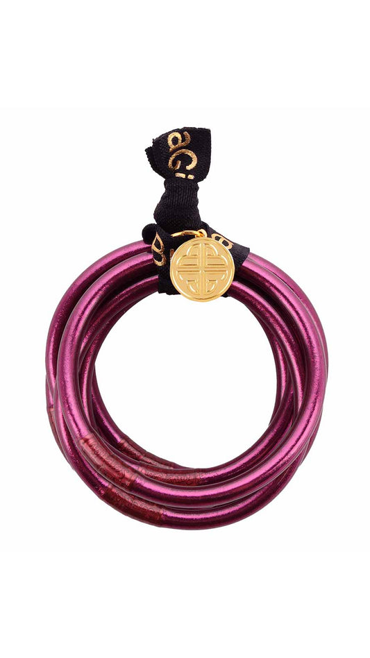 AMETHYST BUDHA BANGLE