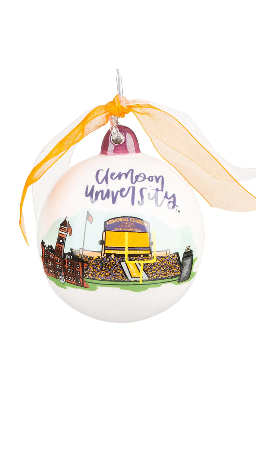 CLEMSON ORNAMENT