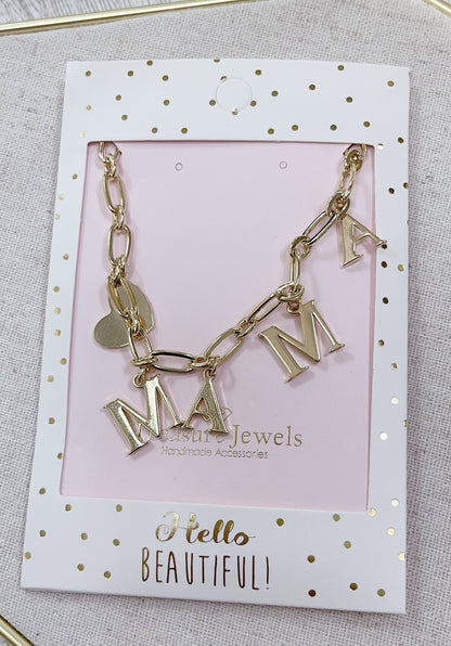 MAMA CHARM NECKLACE