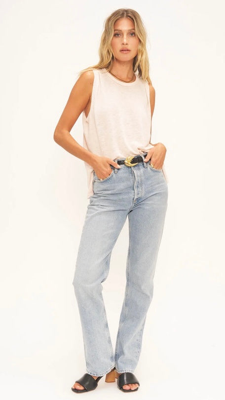 SELINA PLEATED SHOULDER TANK