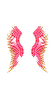 NEON PINK MADELINE EARRINGS
