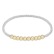 CLASSIC BEADED BLISS  MIXED METAL