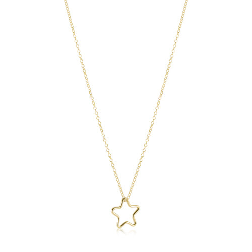 STAR GOLD CHARM 16''