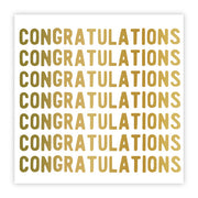 CONGRATULATIONS NAPKIN