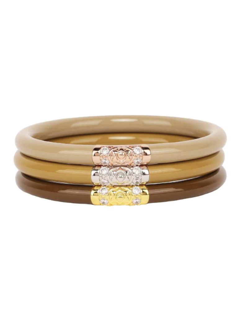 THREE KINGS ALL WEATHER BANGLES ORO